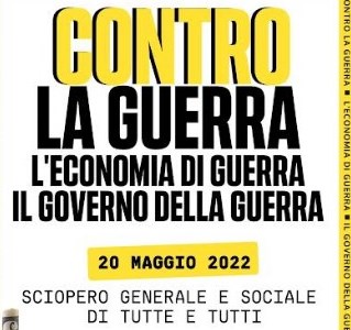 Scopri di più sull'articolo SCIOPERO GENERALE 20 MAGGIO 2022