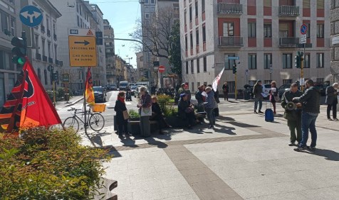 Scopri di più sull'articolo CUB Sanità e CDSA- Presidio davanti alla Prefettura di Milano