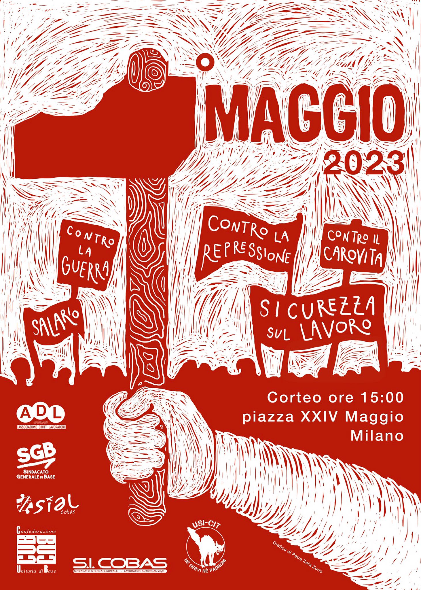Scopri di più sull'articolo 1° Maggio di Lotta a Milano – 2023