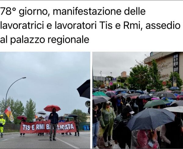 CUB Basilicata- La lotta in difesa dei lavoratori precari