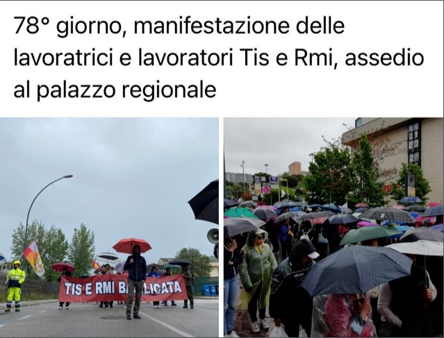 Scopri di più sull'articolo CUB Basilicata- La lotta in difesa dei lavoratori precari