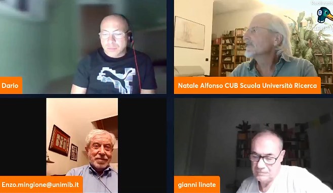 LE TRASFORMAZIONI DEL LAVORO NELL’ERA NEOLIBERALE MERCIFICAZIONE, PRECARIZZAZIONE, TERZIARIZZAZIONE E DIGITALIZZAZIONE ESPERIENZE DI RESISTENZA SINDACALE – INTERVIENE PROF. ENZO MINGIONE