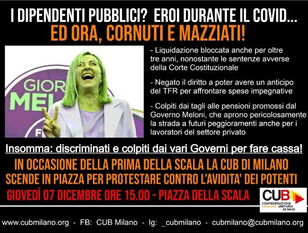 PRIMA DELLA SCALA OGGI VE LA CANTIAMO NOI!
