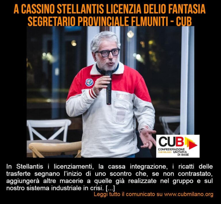 Repressione al lavoro, licenziamenti discriminatori e antisindacali