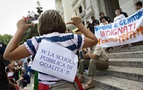 Lo Stato investa in primo luogo sulla sua scuola