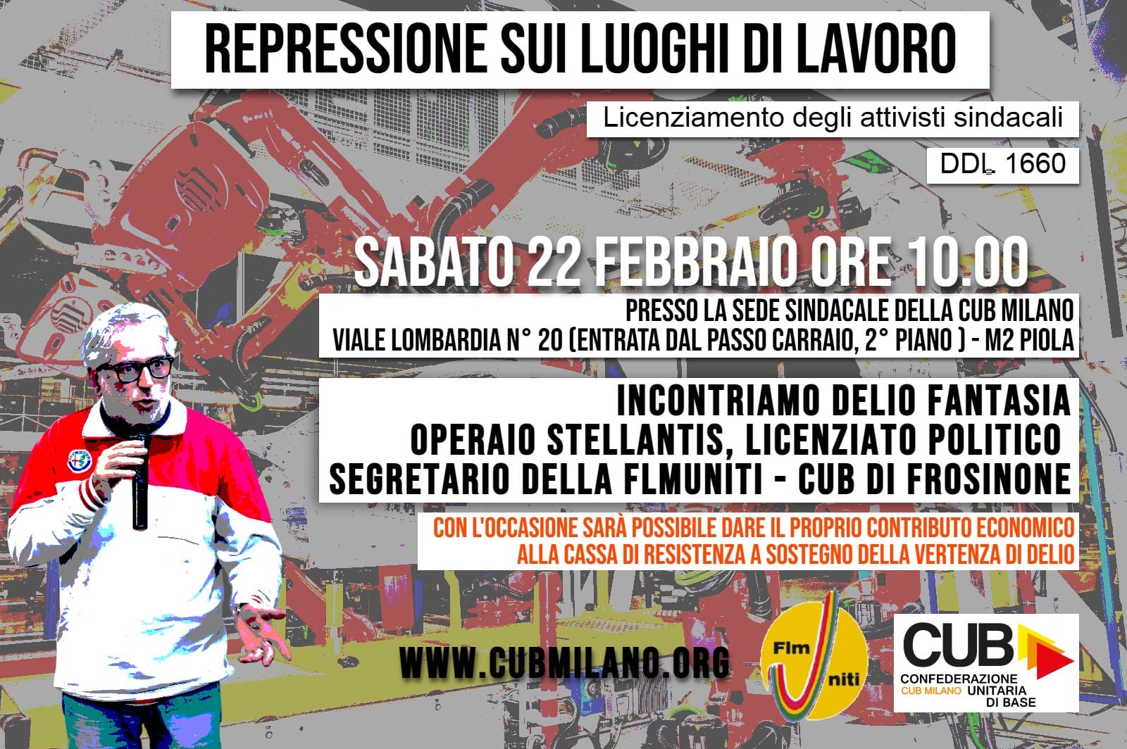 Scopri di più sull'articolo Licenziamento delegato sindacale Stellantis