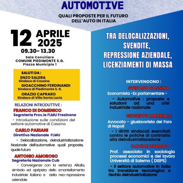 Stellantis: convegno nazionale automotive