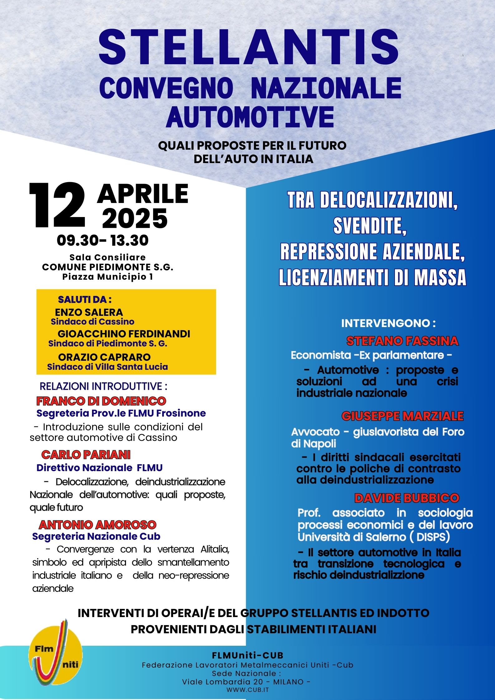 Scopri di più sull'articolo Stellantis: convegno nazionale automotive