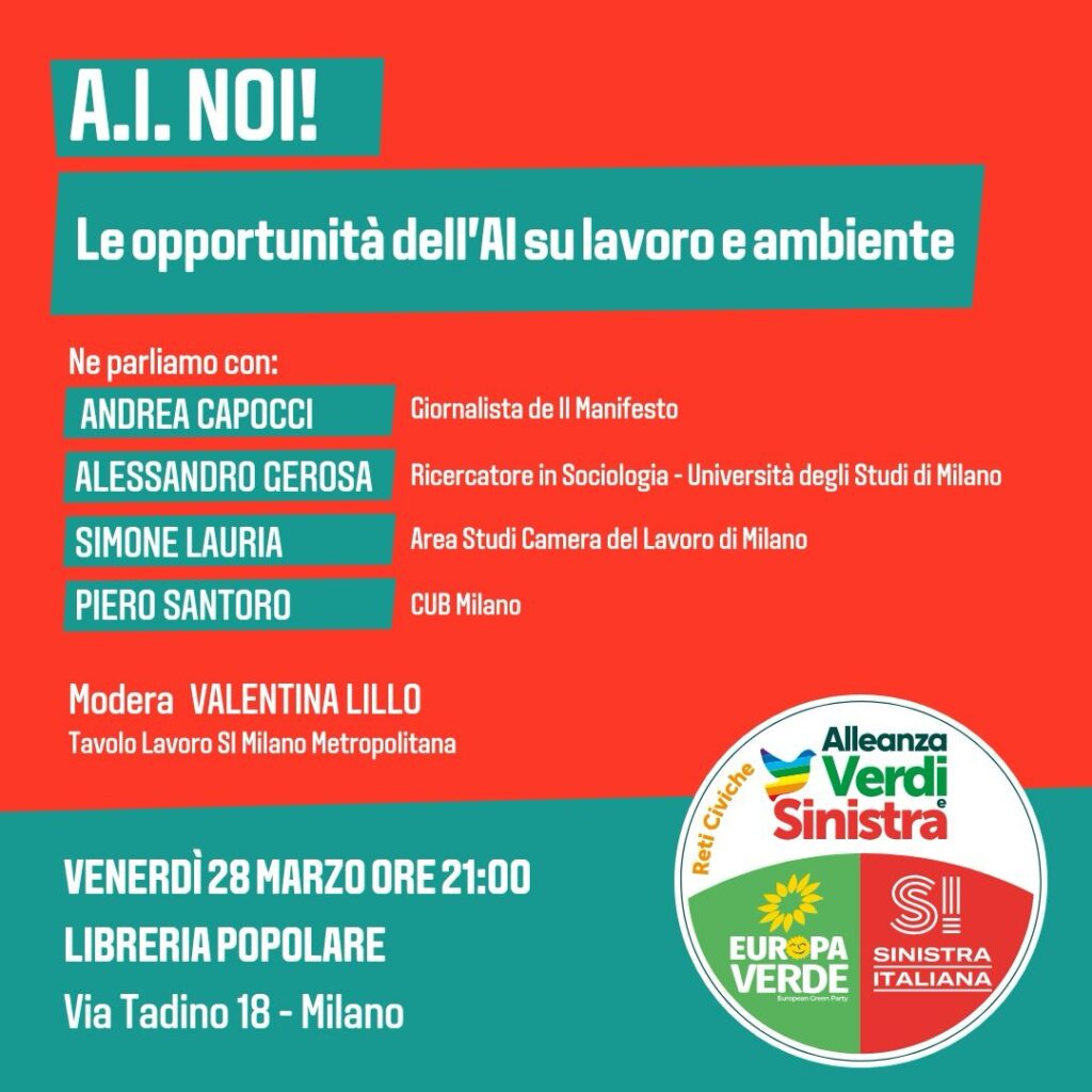 A.I. noi! Le opportunità dell’AI su lavoro e ambiente