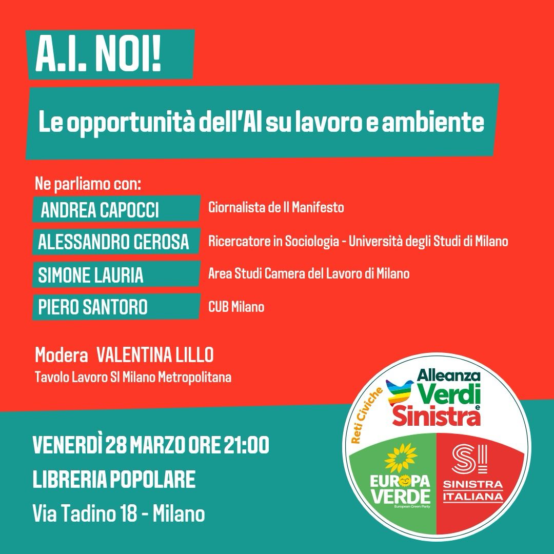 Scopri di più sull'articolo A.I. noi! Le opportunità dell’AI su lavoro e ambiente