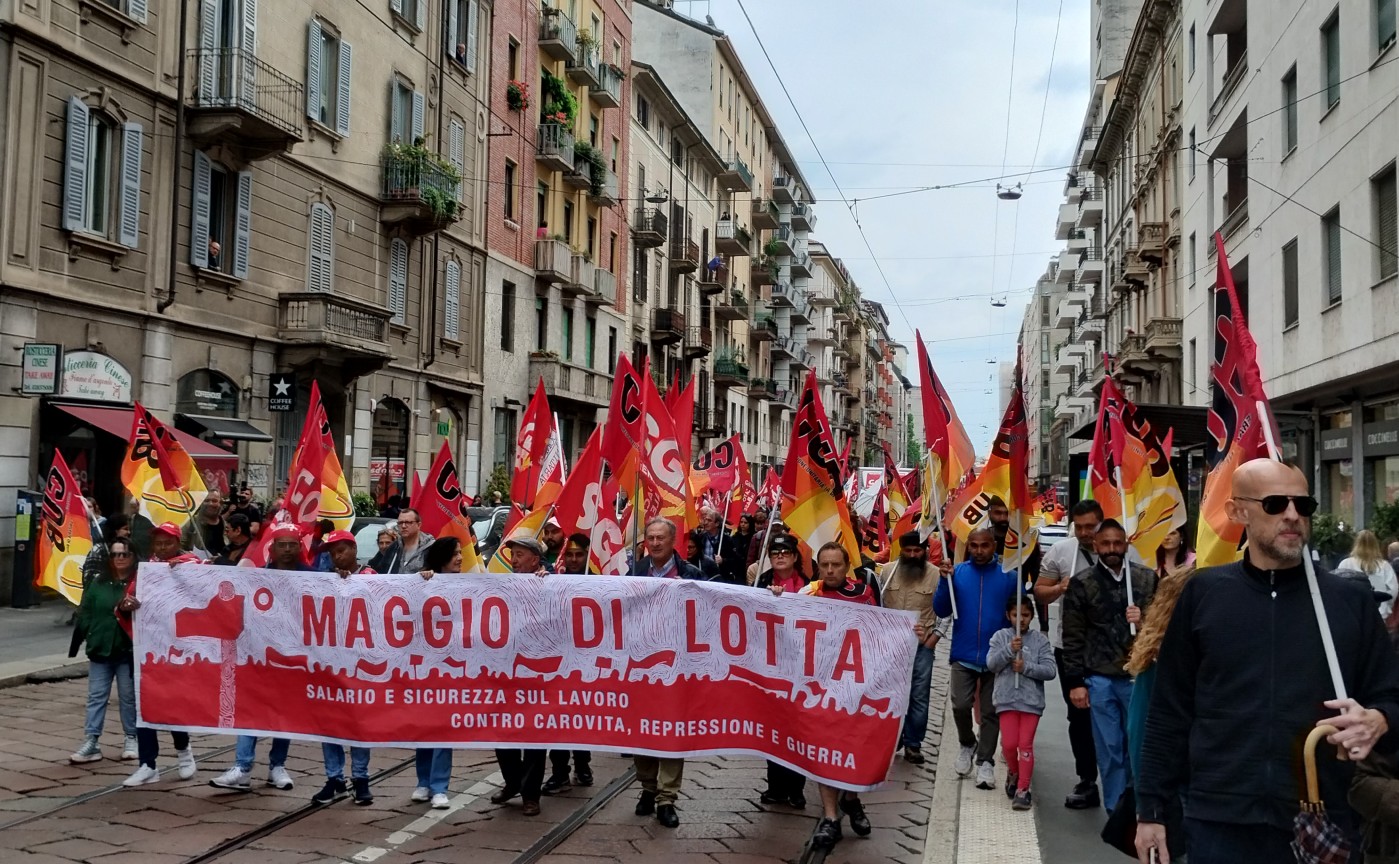 Scopri di più sull'articolo 1 maggio 2025: corteo contro repressione e precarietà
