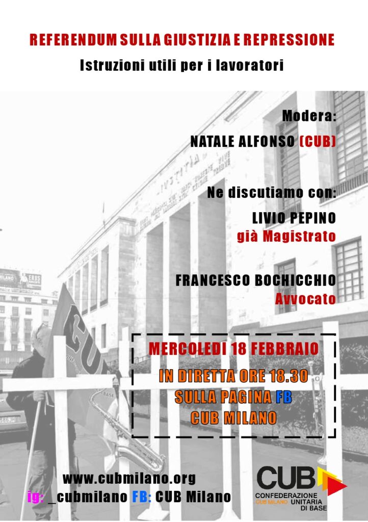 Referendum giustizia